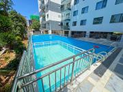 Budget friendly compact studio SQ in westlands With queen size bed fridge tv microwave pool but no cooking