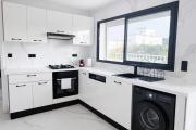 Modern and bright apartment with balcony