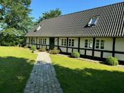 Half-Timbered House By Rudkøbing Beach