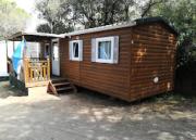 Camping la Liscia - Mobil Home 3 chambres 6 personnes terrasse semi couverte MAE-8093