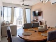 Apartamento cerca de la playa con piscina en la azotea