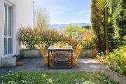 Apartment near Lake Zurich with Garden, Terrace & Parking