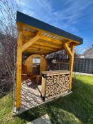 Tiny House mit Garten und Sauna