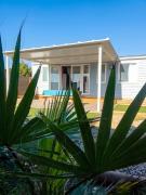 Alojamiento en el palmar cerca de la playa con jardin y barbacoa