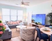 Luxury Water View Condo Near Disney | Walk to Dining