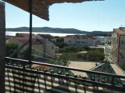 Apartment in Brodarica with sea view, balcony, air conditioning, WiFi (4731-5)