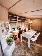 Herbal room with a terrace on a distillation farm