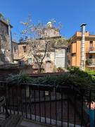Over the Roman ruins