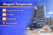 Guarapari Praia - 3 quartos com ar - rua da praia