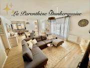 La Parenthèse Dunkerquoise - Appt luxe, balnéo, jardin et garages avec chargeur vh électrique