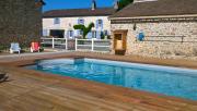 Le Gîte Dau, piscine, spa et étang