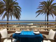 Terraza de ensueño en la playa