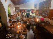 30 people, pool, disco,10 min beach