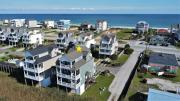 Appreciate sound views at Knot Fade Away, a spacious 4-bedroom in North Topsail Beach