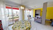9M - Grand studio climatisé entièrement rénové face à la mer avec terrasse