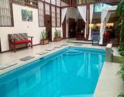 Uva Blue Villas - Pool House - AC, 3 bedrooms, 7 guests, Indoor pool with spill