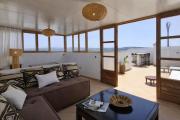 Appartement cosy avec solarium