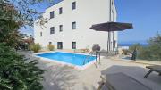 Luxury apartment Malinska sky with private pool