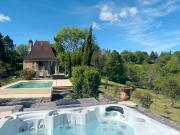 Villa 10 couchages avec piscine chauffée & jacuzzi avec vue imprenable