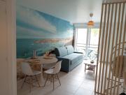 Studio - Balcon plein sud - Plage à 100m
