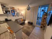 Departamento 1D1B, full equipado, cerca de Exponor