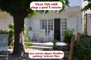villa vue mer plage a pied 2 minutes internet parking