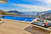 Luxury villa with private pool, sea views, and sauna