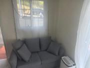 Refuge with spectacular sunset in Cerro Azul