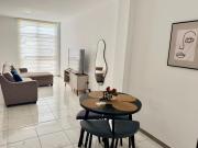 Exclusivo Departamento en vía a la costa, 2 Hab, Parqueo Privado