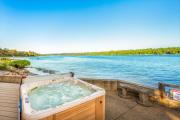 Tranquil Waterfront Home Private Hot Tub
