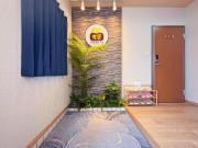 今里站步行3分钟 2卧室大客厅66平米 直达难波心斋桥 关西机场1H Friends Inn 今里201