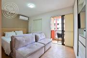 Flat aconchegante no Lake Side com vista do jardim