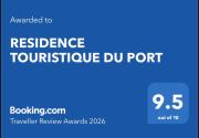 RESIDENCE TOURISTIQUE DU PORT