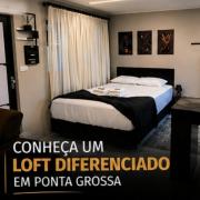 Loft moderno com ar-condicionado 1km da rodoviária