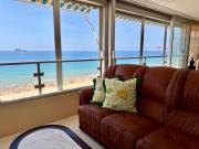 Beachfront Apartment for 6, 3 Bathrooms, Levante Beach