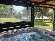 Beach House IVE, romantic escape with jacuzzi, pool & olive grove charm in Pomer, Istria