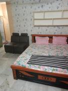 Air Conditioned studio room with complete kitchen