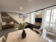 Duplex design 2 min de la plage pour 6 Pers