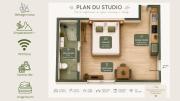 Studio Welcome, petit espace, grand confort