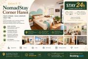 NomadStay Corner Hanoi - 24 Hours Stay - Check in Anytime