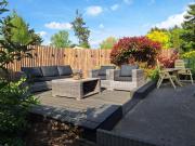 Happy Place is een modern en comfortabel chalet met een grote afgesloten tuin op de Veluwe, Recreatiepark De oude Driest