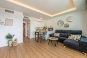 2BR Apt with Terrace & Parking, Near Beach & Town