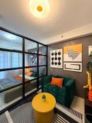 Elevated retro condo near BGC, Makati, and Ortigas