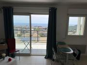 Studio climatisé avec vue mer