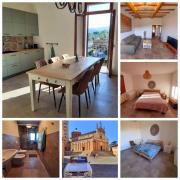 Casa Luce large and light apartment for 6 persons, sea at 20km, large eat in kitchen AC, balcony
