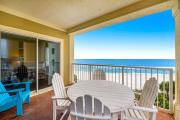 Beachfront condo with Gulf front shared pool private balcony and grilling area