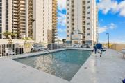 Gulf front condo with pool beach access and wrap around balcony