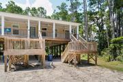 Inviting home near the beach with balcony full kitchen central AC & W&D