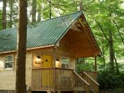 Two Cozy Cabins Nestled in the Trees for a Peaceful Group Getaway near the Great Smoky Mountains National Park in Tennessee