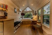 Secluded Tiny Home with Hot Tub, Sauna & Fire Pit near Lake Livingston in Coldspring, Texas